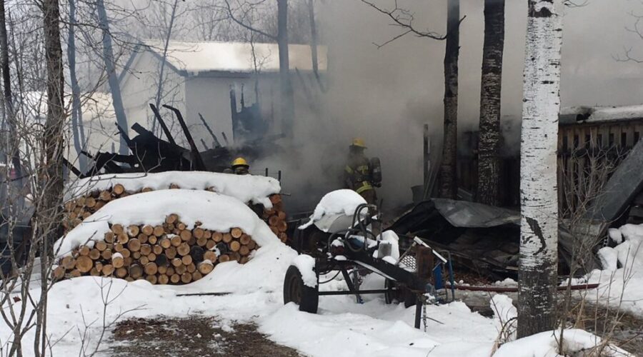 fire1_7 Garage And Contents Destroyed In Fire