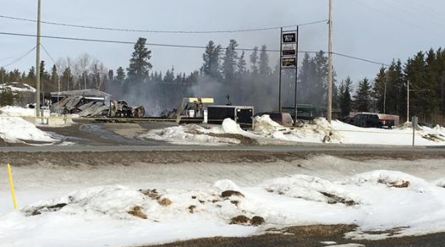 Patricia Auto Burns To The Ground In Pickle Lake