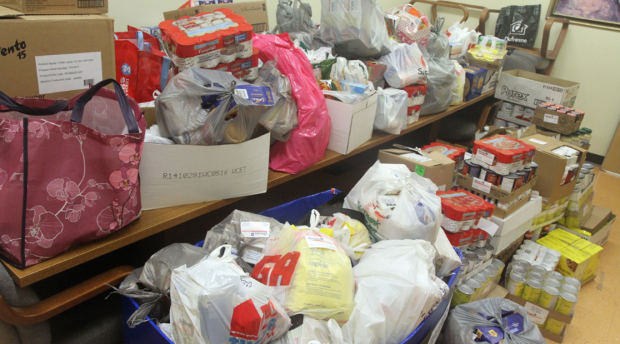 Easter Food Drive Results