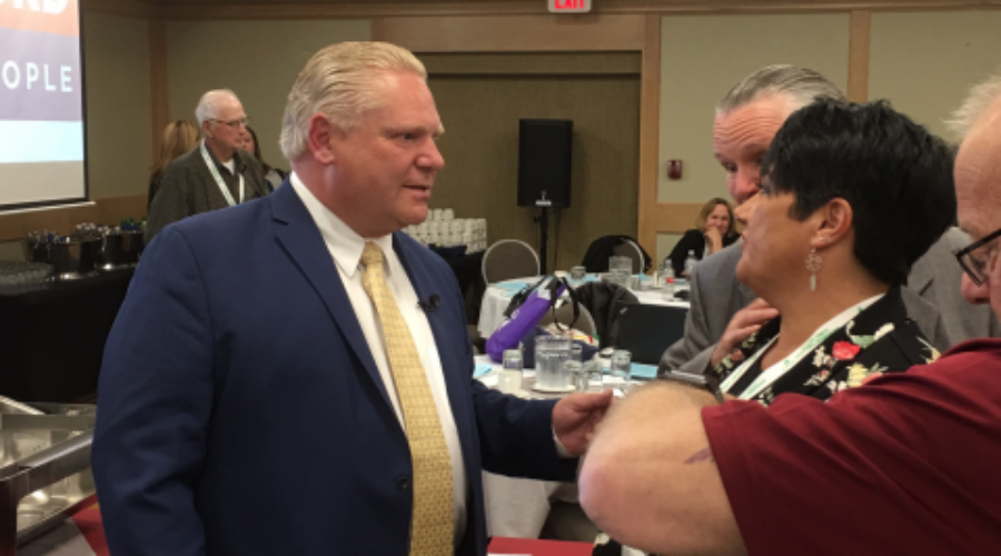 Doug Ford Unveils Transportation Plan In Kenora