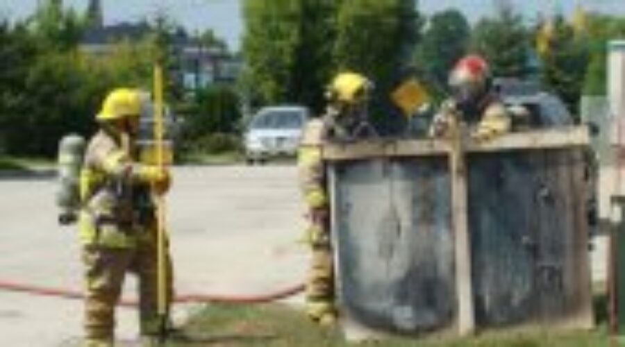 garbage-fire Crews Respond To Garbage Bin Fire In Dryden