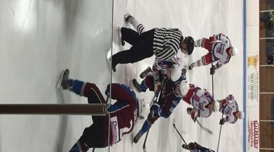 gm1large Ice Dogs Draw First Blood