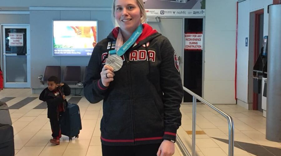 Olympian Haley Irwin Back Home