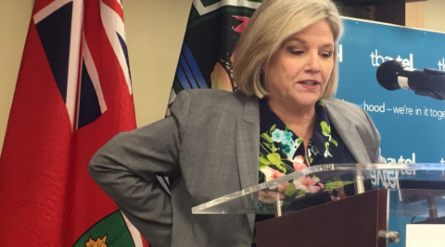 horwath20noma_0 NDP Leader Challenging Premier And His “Backward Priorities”