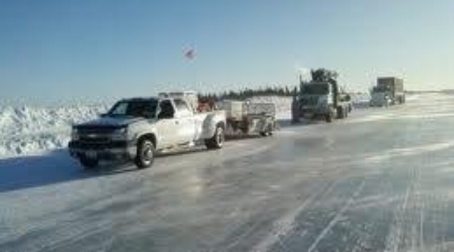 Family Rescued After Truck Breaks Through Ice
