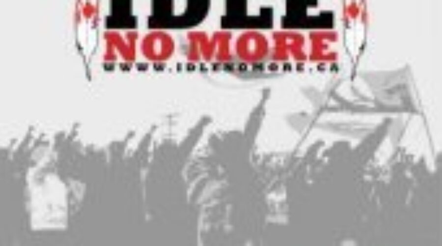 Idle No More March In Dryden