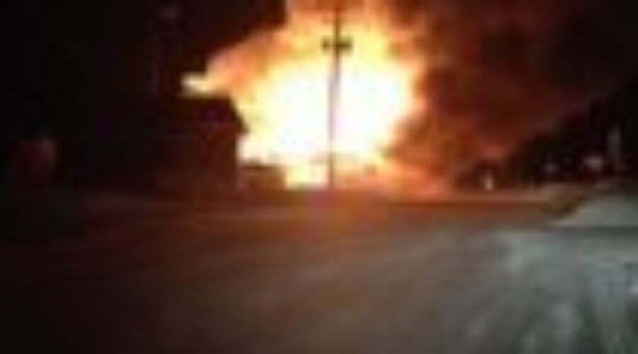 Fire Destroys Business On Highway 17