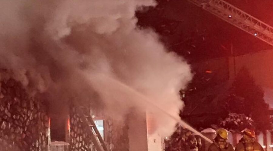 Dryden Restaurant Gutted by Fire