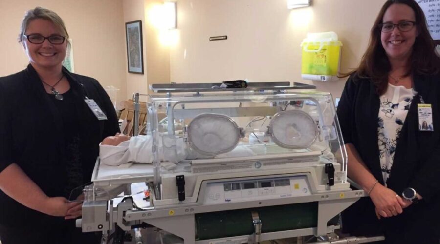 incumbator Dryden Rotary Helps Red Lake Hospital Purchase Incubator