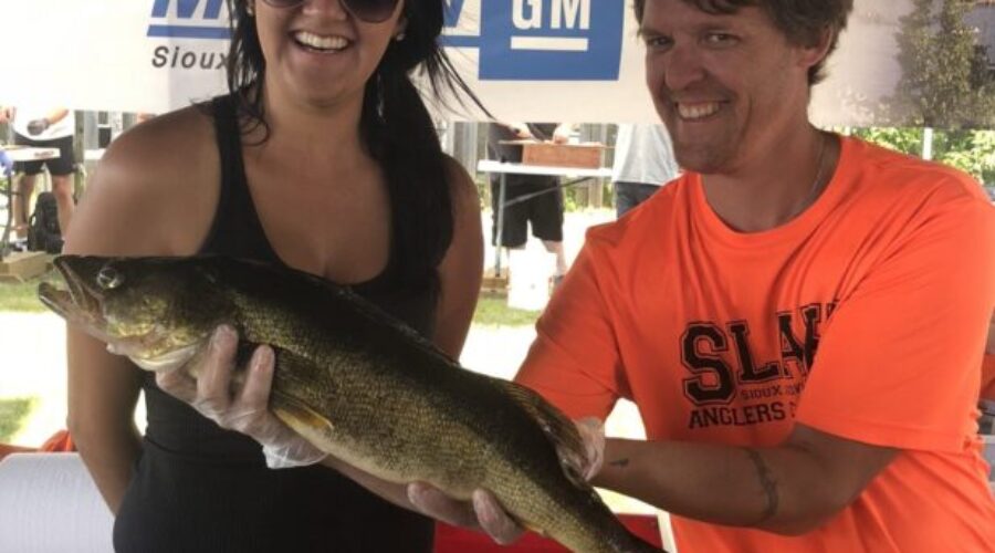 jamie-walleye Sioux Lookout Walleye Weekend Day 1 Results