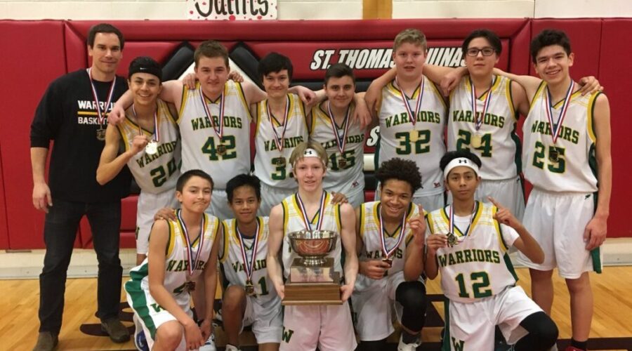 Gold Medal For QE Junior Boys Basketball Team