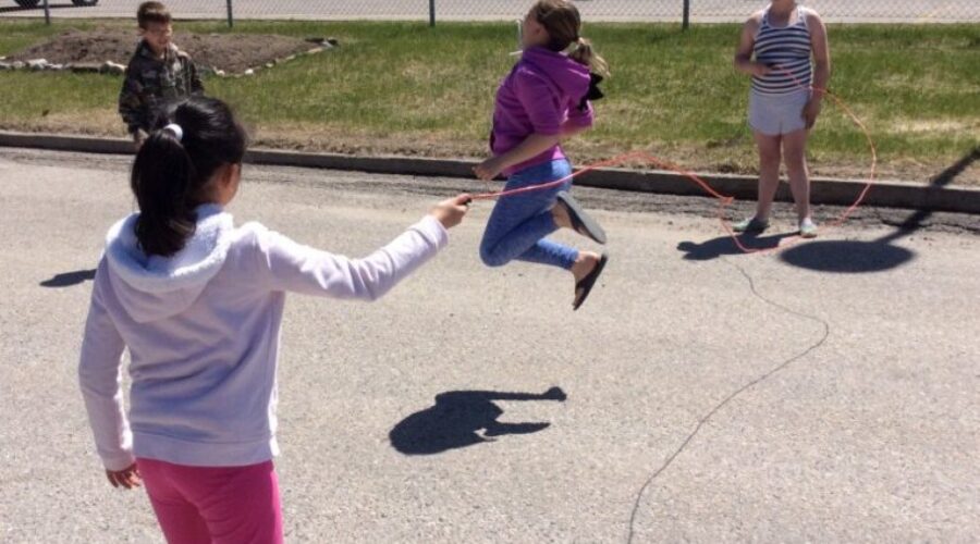 Skiping Rope For Heart And Stroke Foundation