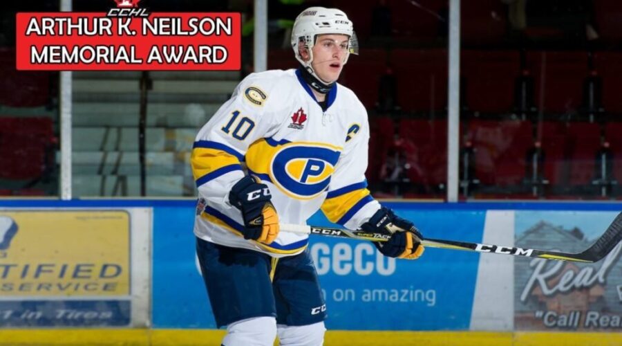 Dryden’s Geoff Kitt Wins CCHL Top Award