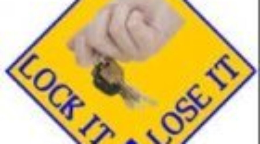 Dryden Police Say Lock It Or Lose It!