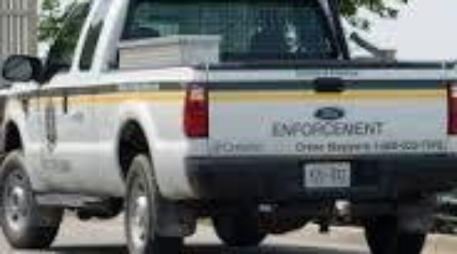 mnr20truck_1 OPP, MNR And MTO Conduct Enforcement Blitz On Highway 105
