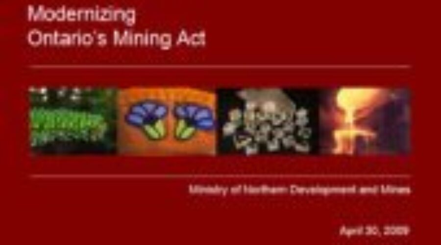 Changes To Mining Act