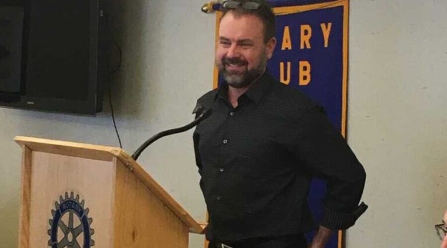 Ice Dogs President Addresses Dryden Rotary In “Community First” Speech