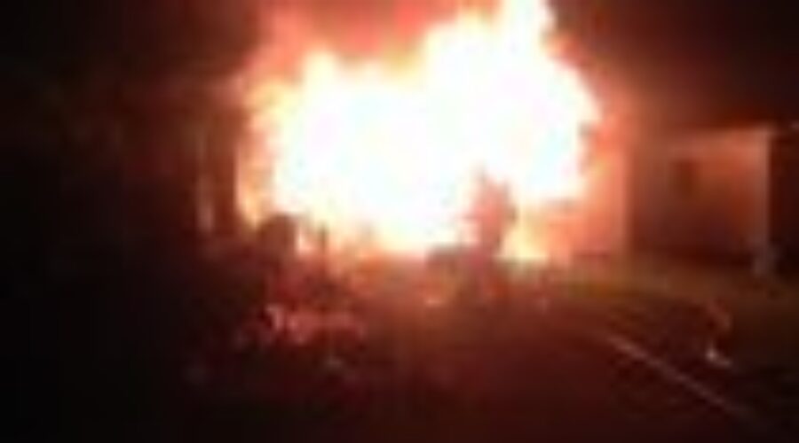 Mobile Home Destroyed In Wabigoon