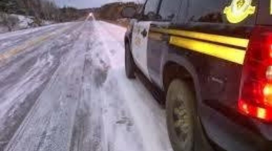 Transport Driver Injured In Single Vehicle Crash