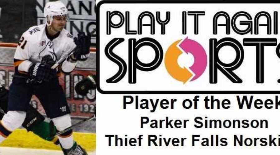 parkers Parker Simonson Once Again Named SIJHL Player of Week