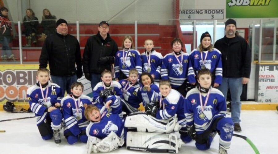 Atom Hockey Team “Snipes” ‘C’ Side Title