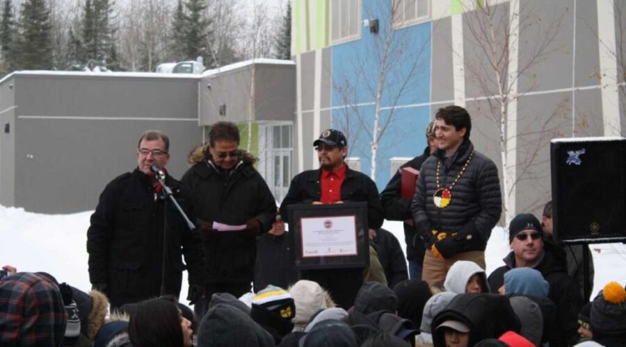 pm3 Kenora MP Touting PM Visit To Pikangikum