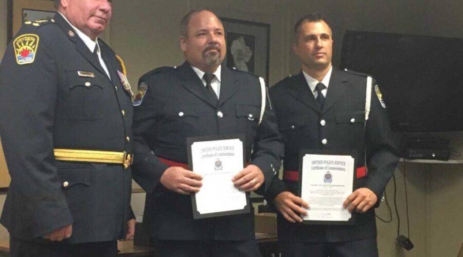 Dryden Police Honour Those Who Help Keep Community Safe
