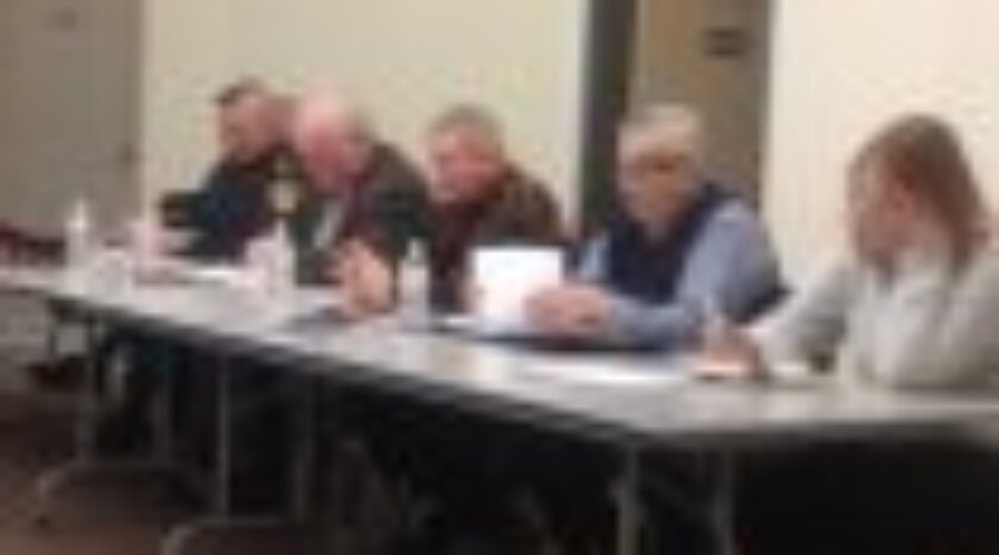 policemeet Plenty Of Discussion On Com. Centre Closure