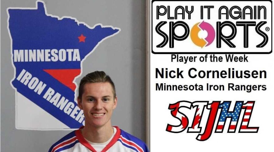 Nick Corneliusen Named SIJHL Player Of Week