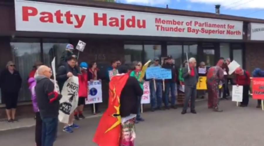 Idle No More March In Dryden
