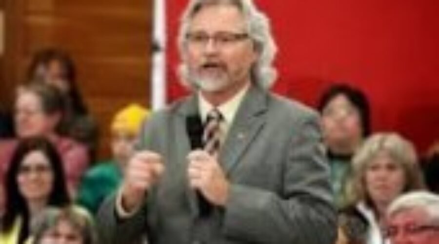 NDP MP Addressing Pension Reform