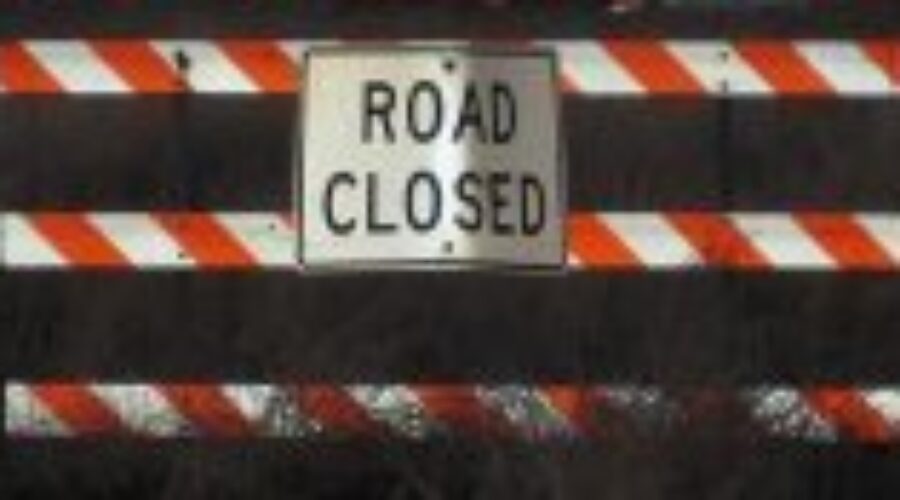 Washout Closes Highway 516
