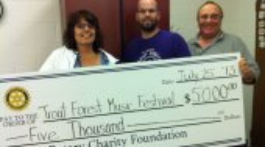 rotary2 Rotary Donates to Trout