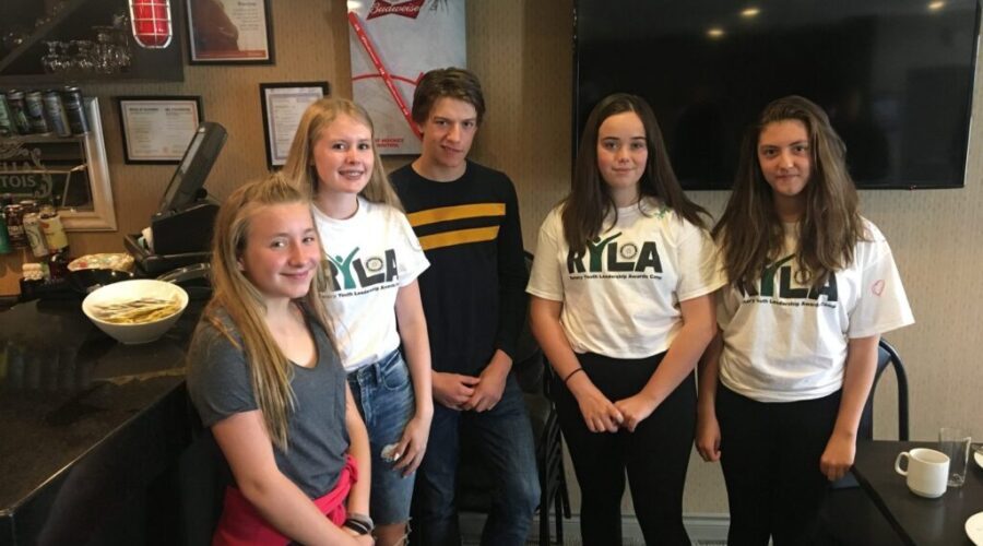 RYLA Students Share Experiences With Rotary Club