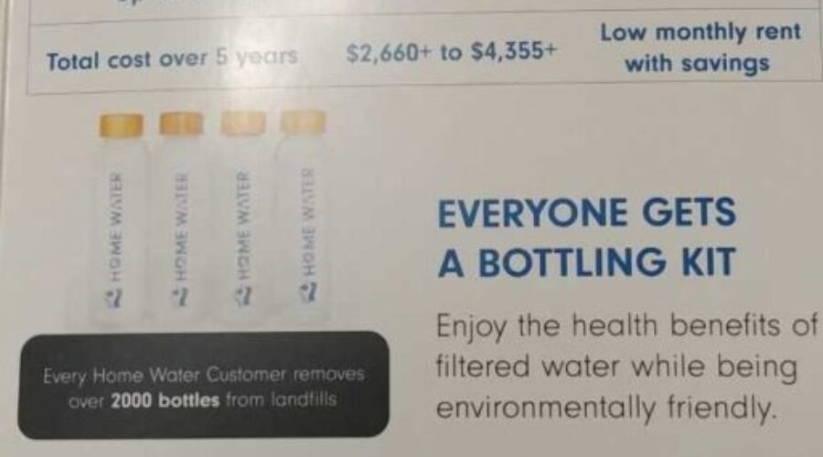 Door-To-Door Water Scam In Dryden