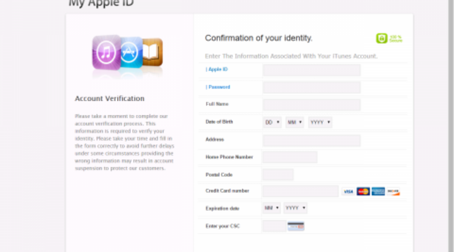 Apple E-Mail Scam Hits Region