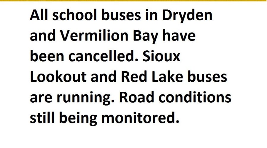 schoolbus_0 School Bus Cancellations In Dryden And Vermilion Bay