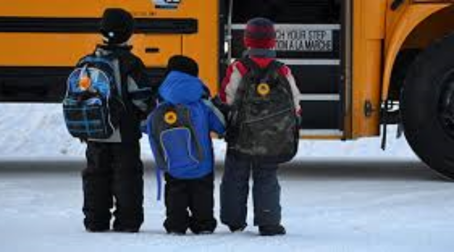 Early School Bus Dismissal Declared