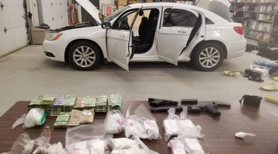 OPP Seize Drugs, Guns And Cash In Dryden