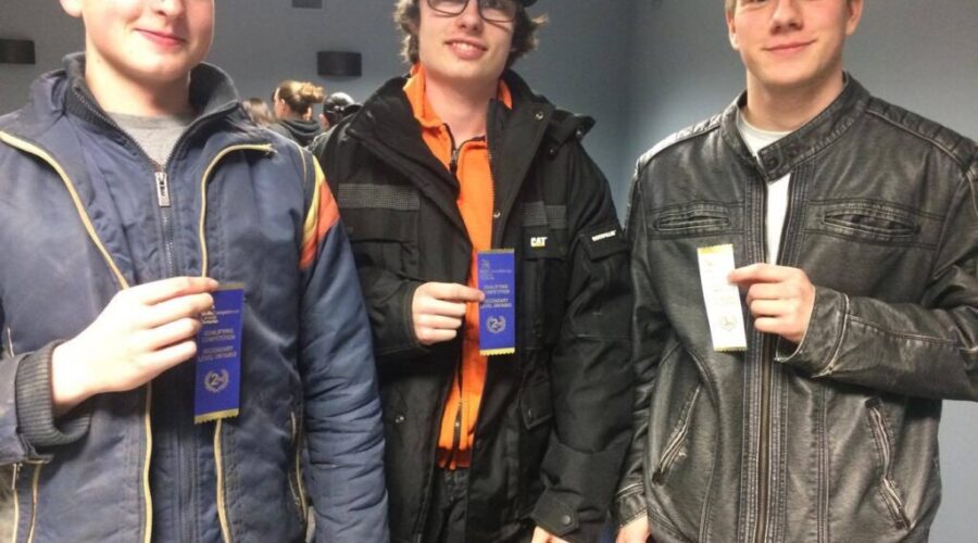 Three DHS Students Headed To Provincial Skills Competition