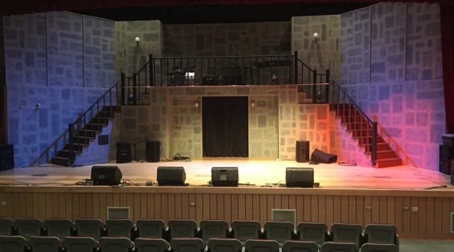 stage Stage Set For Rocky Horror Show