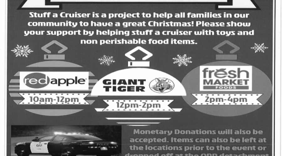 Sioux Lookout OPP Preparing To Stuff-A-Cruiser