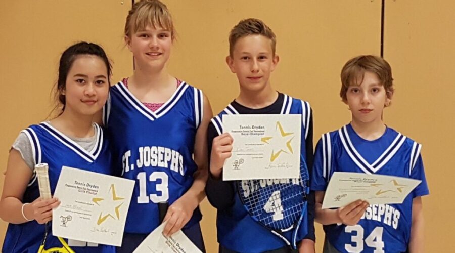 Jones Siblings Win Dryden Tennis Tournament