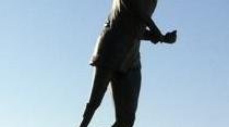 Push On For Terry Fox Marker