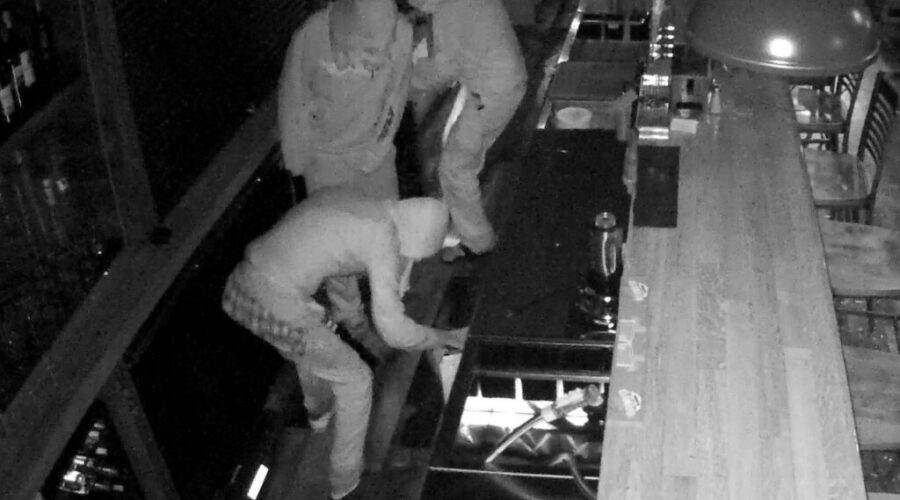 theft1 Surveillance Video Shows 3 Men Involved In BandE
