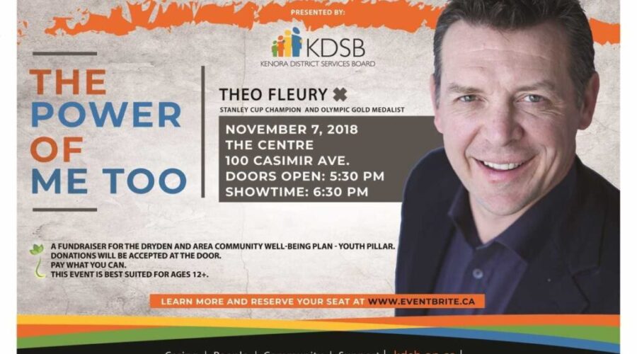 theo_0 ***UPDATE EVENT SOLD OUT Theo Fleury Coming To Dryden