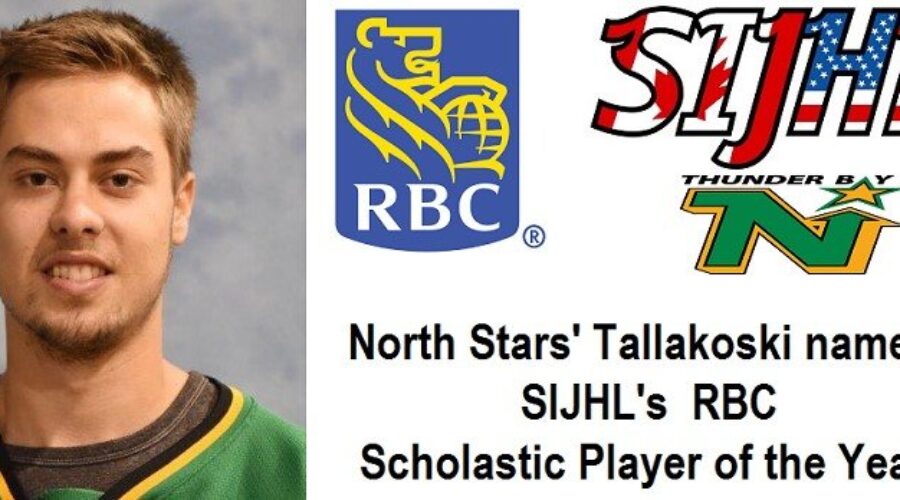 Thunder Bay Forward Wins SIJHL Scholarship