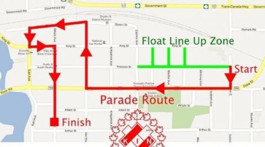 Christmas Parade Day In Red Lake/Dryden