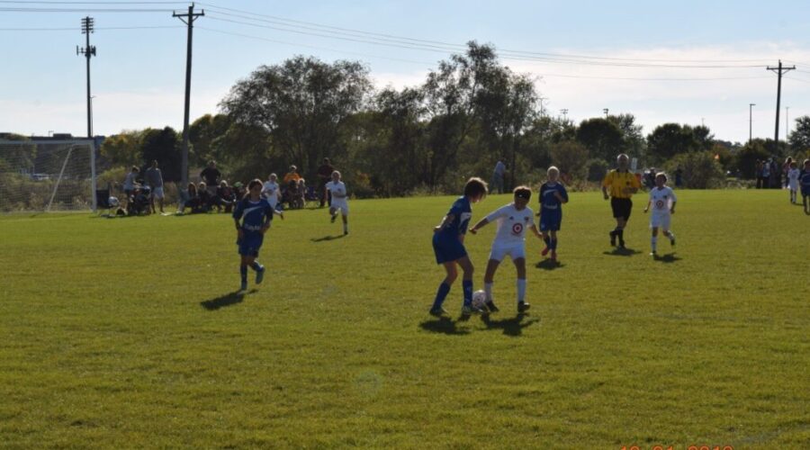 Ethan And Fiona Cook Representing Dryden In The World Of Soccer