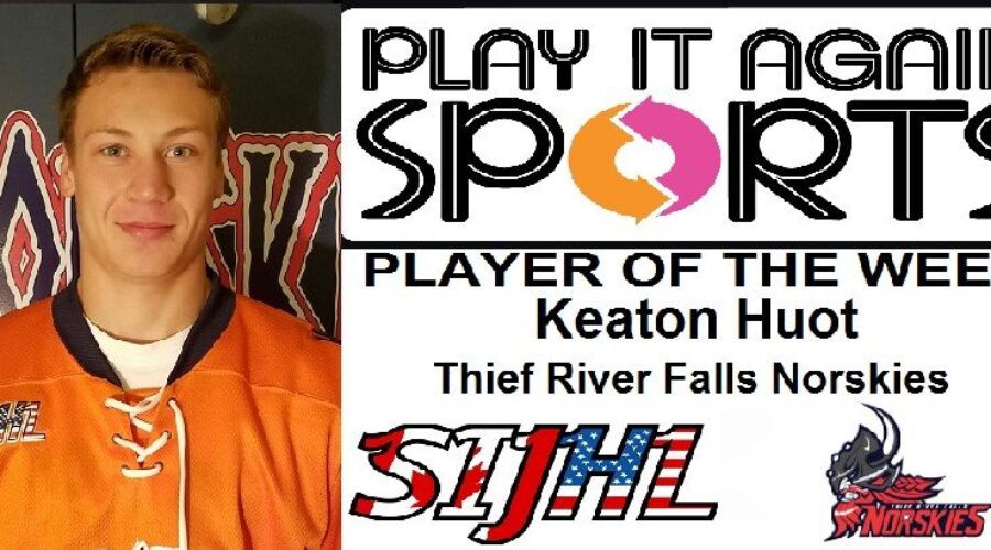 Keaton Huot Named SIJHL-Play It Again Sports Player Of The Week